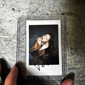 DIA "Newtro" Fanmeeting event JUNG CHEAYEON autograph @j_chaeyeoni